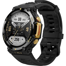 Умные часы Amazfit T-Rex 2 (чёрный-золото)
