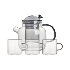 Заварочный чайник Pinztea Glass Teapot (3 кружки)