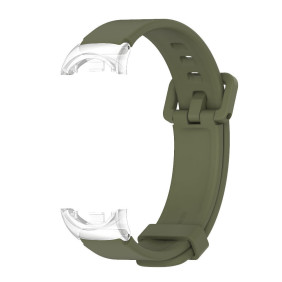 Силиконовый ремешок Mijobs на Mi Band 8 (classic, army green)