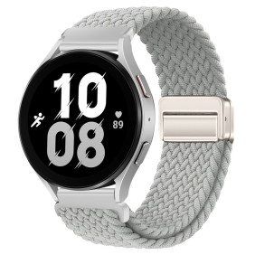 Ремешок Magnetic-Nylon Braided (20мм, Pearl-White 16#)