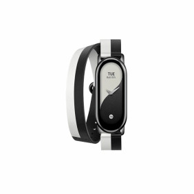 Оригинальный ремешок Xiaomi Band 8 Double Circle (black and white)