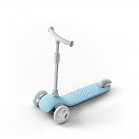 Детский самокат-кикборд Xiaomi Rice Rabbit Scooter (голубой)