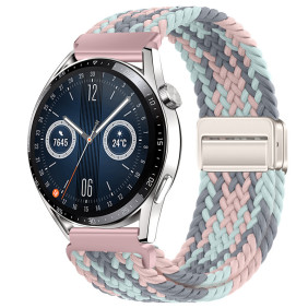 Ремешок Magnetic-Nylon Braided (22мм, Gray-pink 41#)