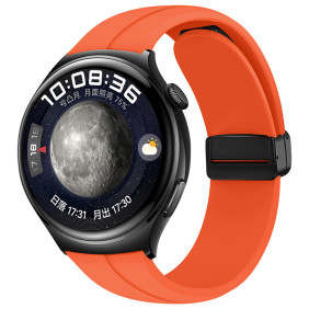 Ремешок Silicone-Magnetic Strap (22мм, 12# Orange)