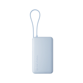 Портативный аккумулятор Xiaomi Built-In Cable Power Bank 10000 67W (голубой)