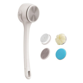 Электрическая щётка для тела Electric Bath Brush (бежевый)