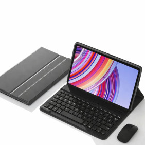 Чехол-клавиатура + мышь + стилус для Xiaomi Redmi Pad 2 (чёрный)