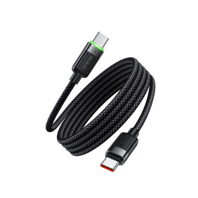 Кабель Mcdodo USB-C / USB-C Magnetic Self-Winding Cable 60W 1,2m (чёрный)