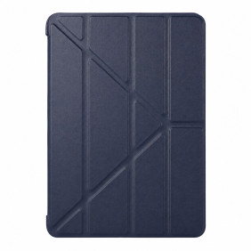 Силиконовый Y-образный чехол для планшета Xiaomi Pad 8/ 8 Pro (тёмно-синий)